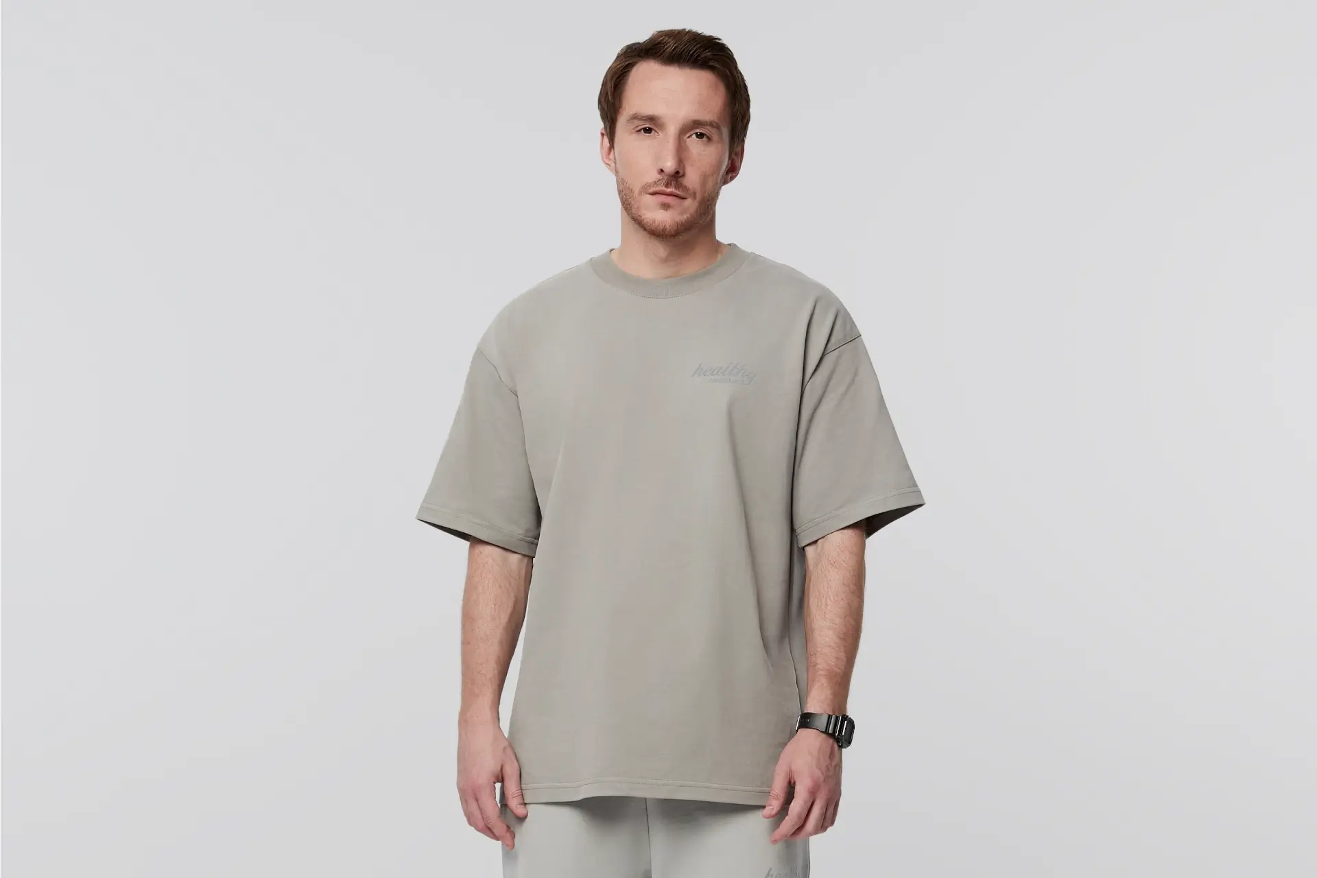 T-shirt oversize gray (The SS26 Merch Collection)